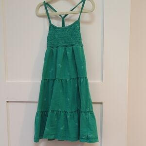 GAP Teal Strappy Kids Dress